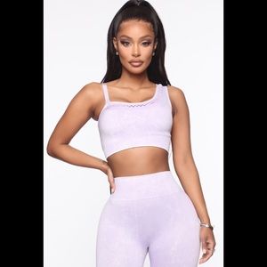 Fashion Nova Sports Bra Size L NEW